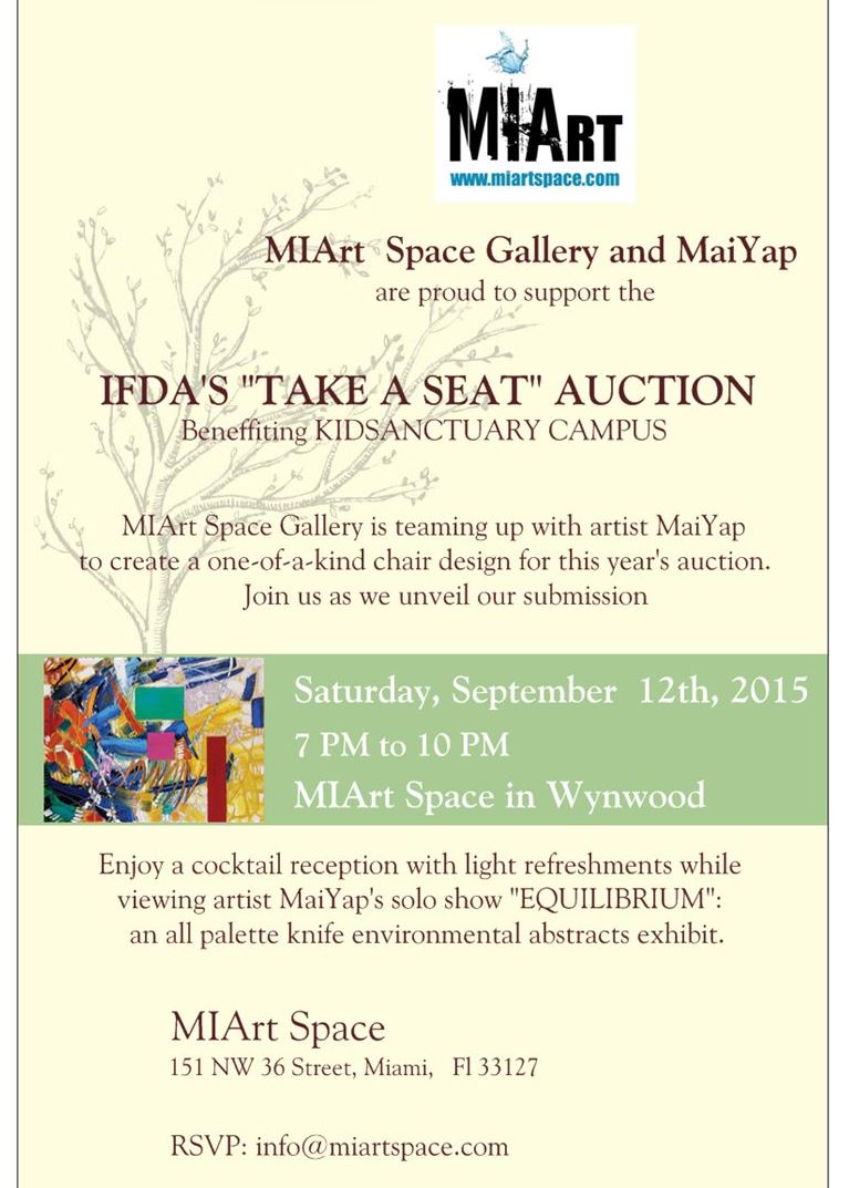 MaiYap.TAS unveil chair 2015